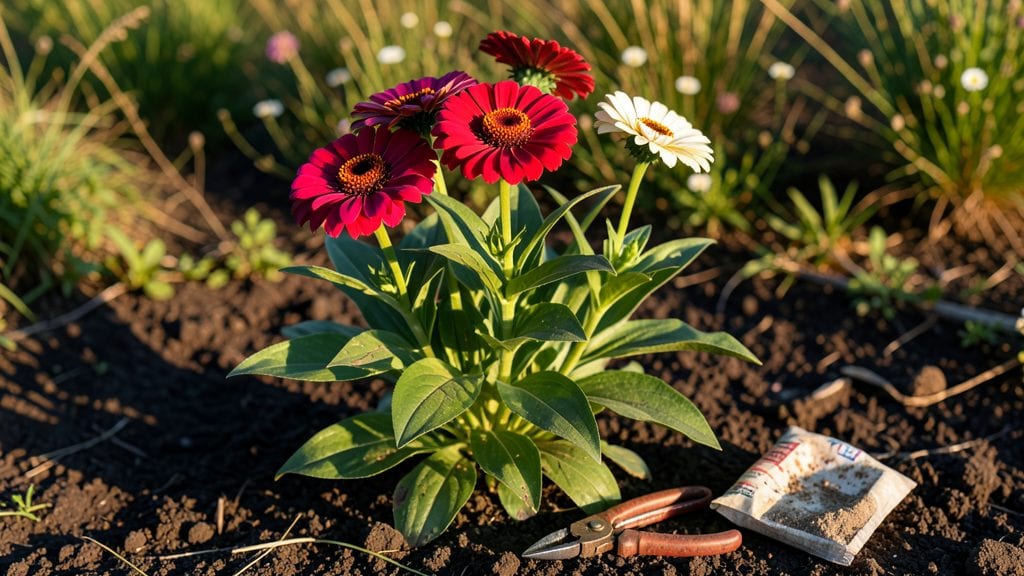 Annual Garden Plants: Year-Round Structure and Seasonal Color Harmony