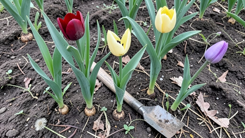 Bulb Garden Layout: Symmetrical Blooms That Pop Year After Year
