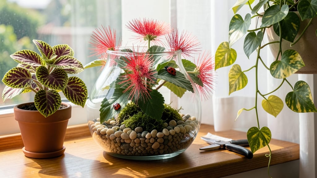 Ladybug Indoor Gardens: Tiny Pollinator Havens in Small Spaces
