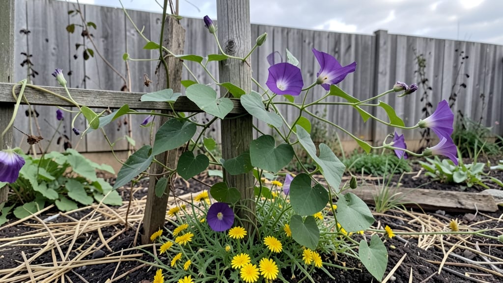 Morning Glory Garden: Vertical Vines That Bloom Nonstop All Summer