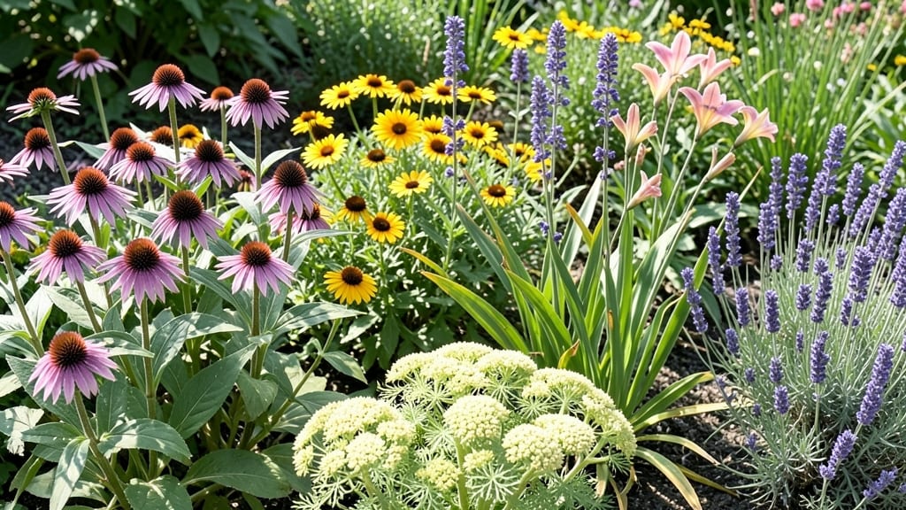 Perennial Garden Mix: Best Plant Pairings for Year-Round Color and Pollinator Support