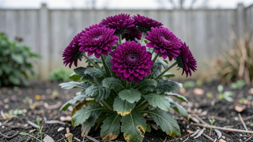 Purple Garden Mums: Year-Round Color With Drought-Tolerant Elegance